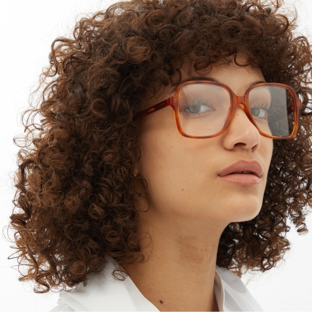CELINE HAVANA ACETATE OPTICAL EYEGLASSES CL50088I